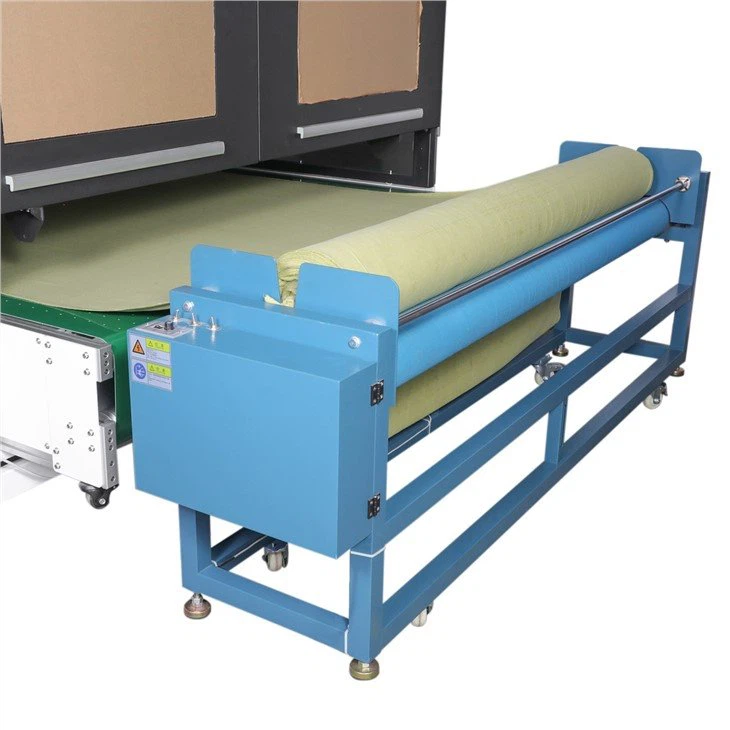 Roll To Roll Flying Fabric Laser Engraving Machine